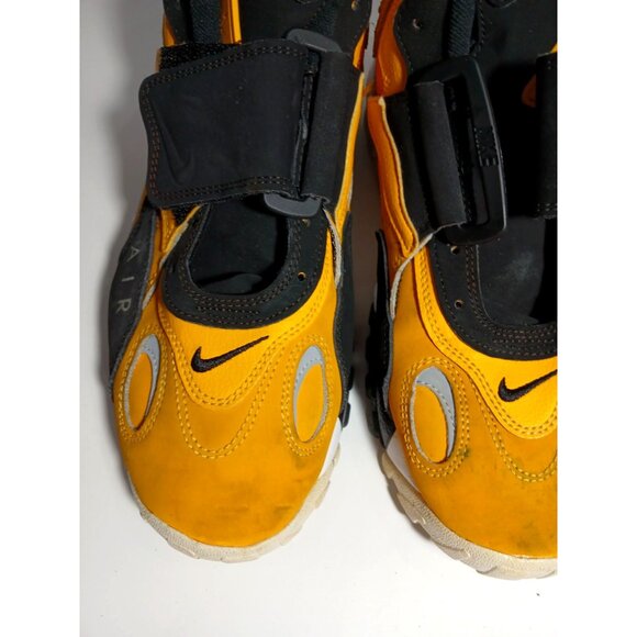 Nike Air Zoom Turf Jet 97 Men's Size [9.5] Black Yellow Retro Training Shoes - Picture 2 of 10